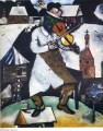 El violinista 2 contemporáneo de Marc Chagall